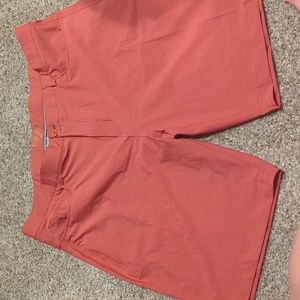 Men's Size 40 Salmon Performance Shorts Moisture wicking Sun Smart